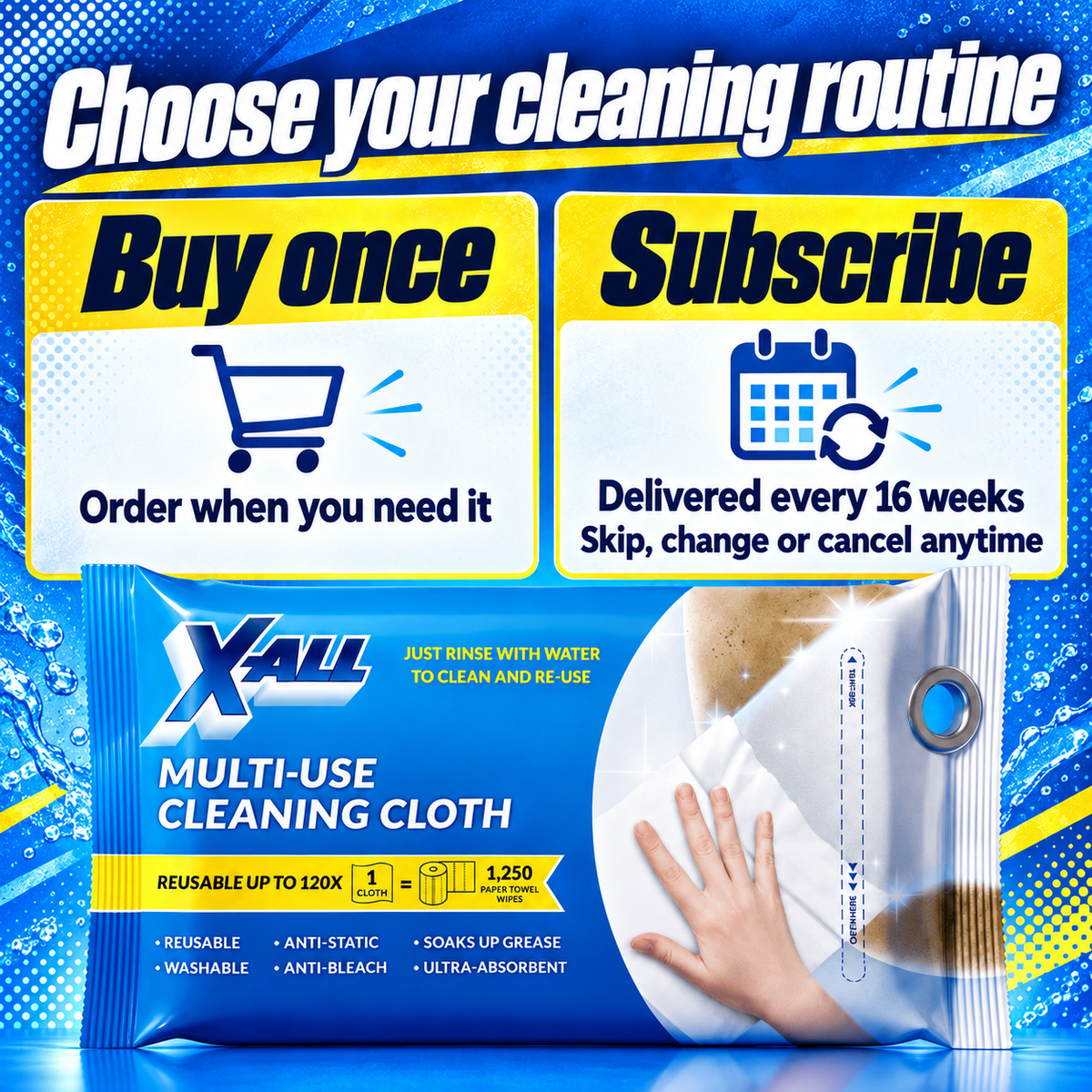 Multi-Use Cleaning Cloths