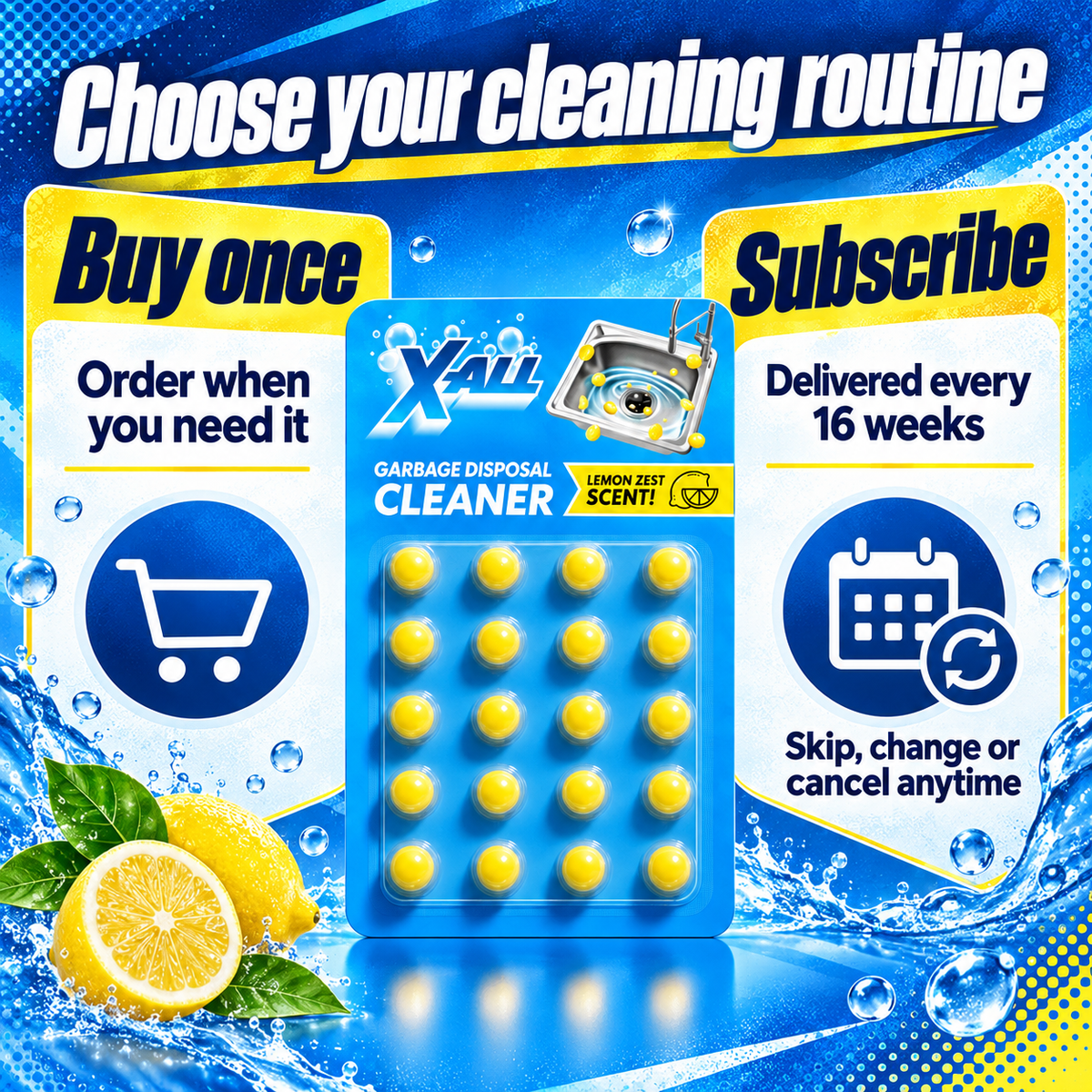 Garbage Disposal Cleaner