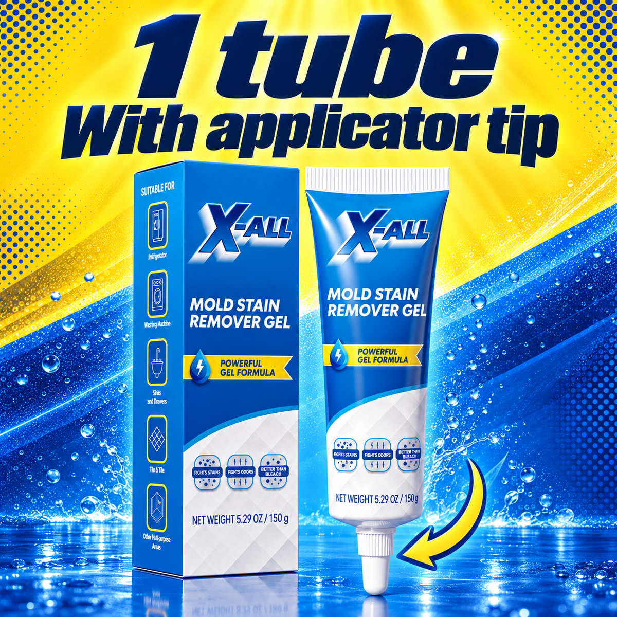 Mold Stain Remover Gel