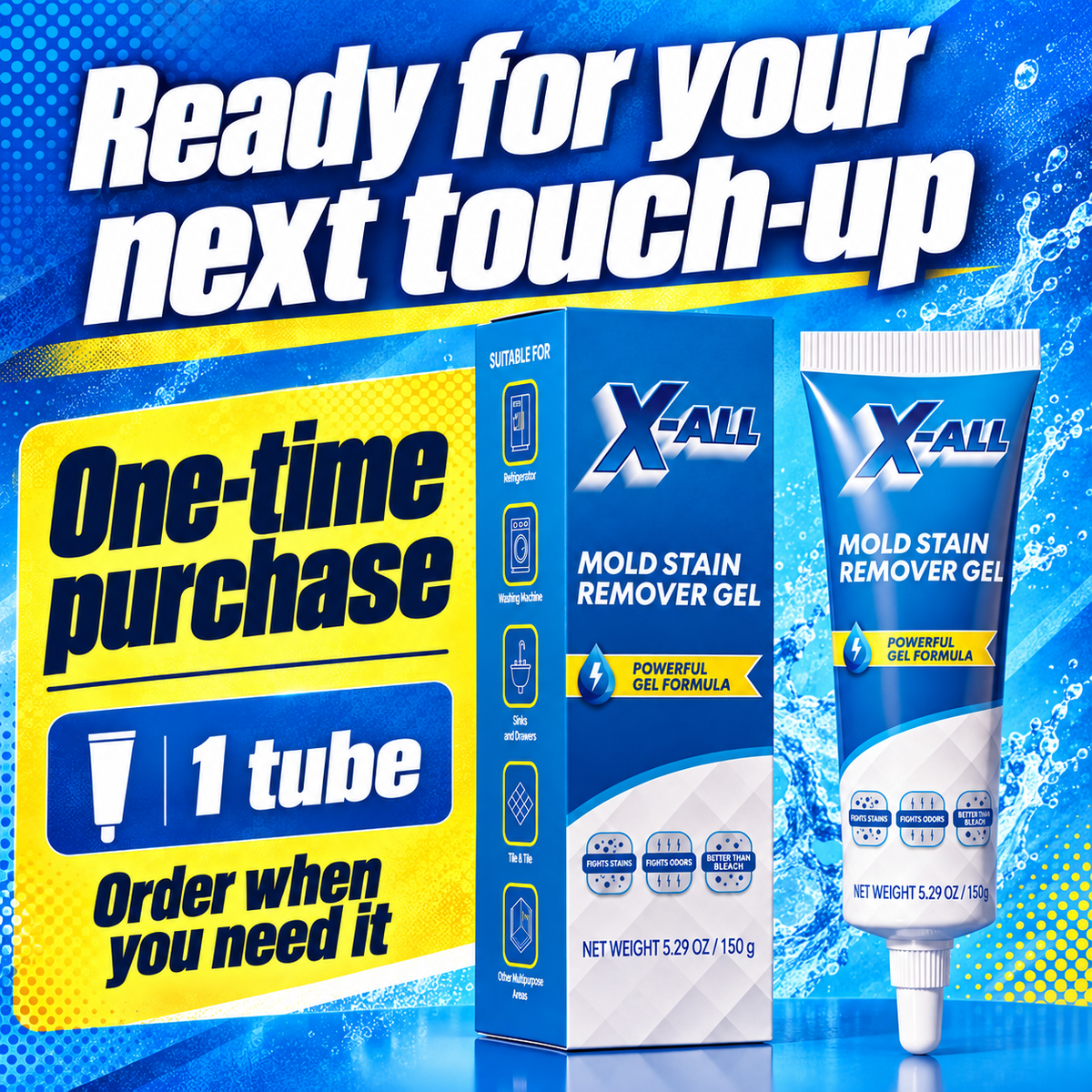 Mold Stain Remover Gel