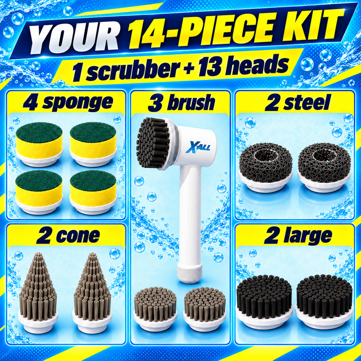 Power Scrubber Mega Kit