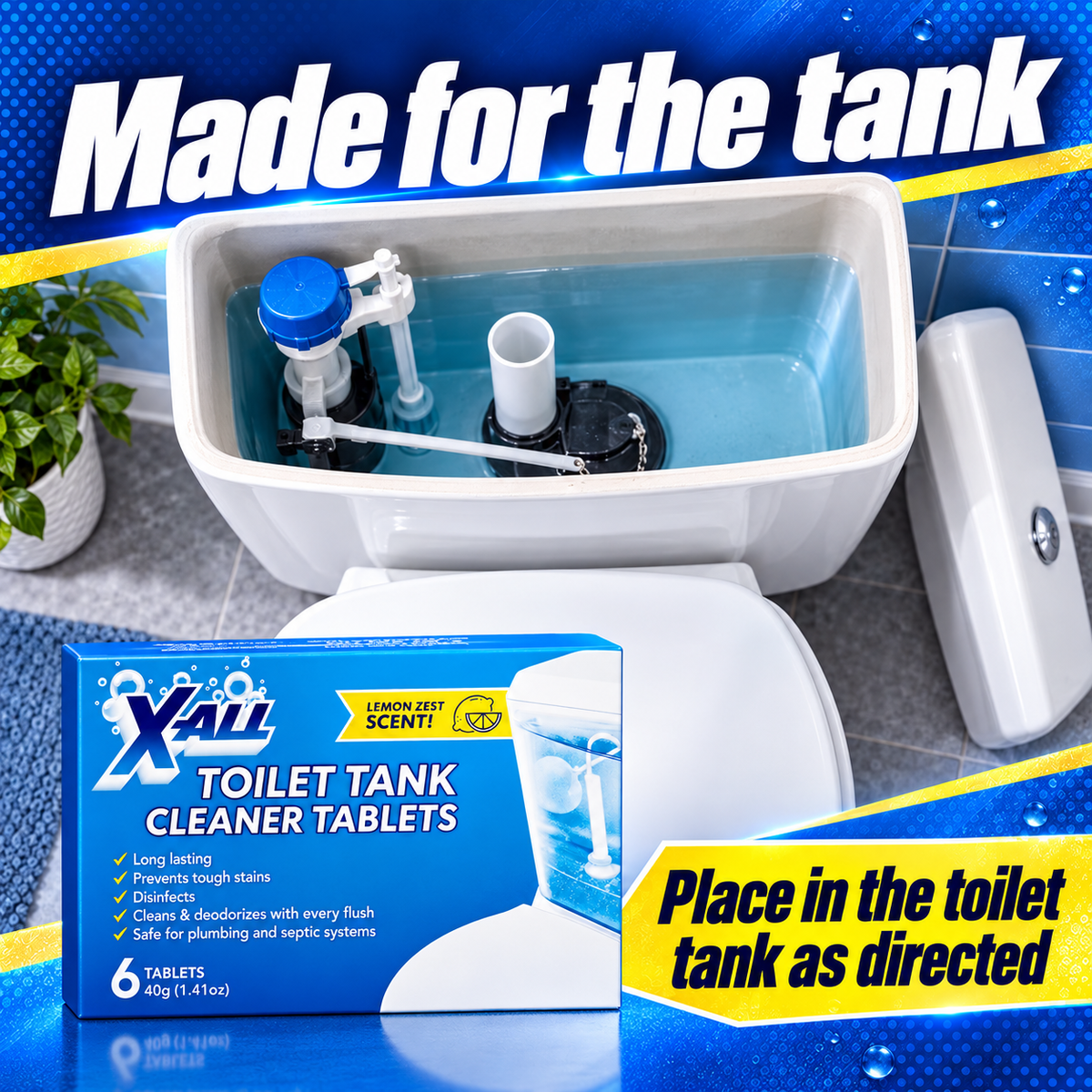 Toilet Tank Cleaner Tablets